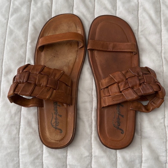 Free People Winding River Leather Sandals - Picture 2 of 4